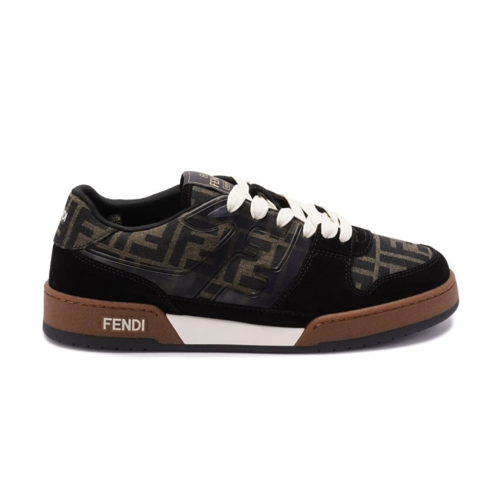 Fendi Black Trainers - Male - Sneakers - Black - 6 1/2 Uk - Shoes