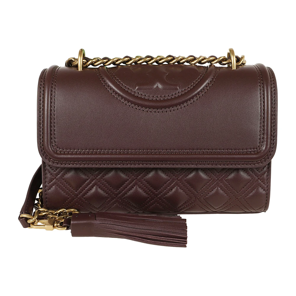 TORY BURCH Bruine Schoudertas Elegante Stijl Brown Dames