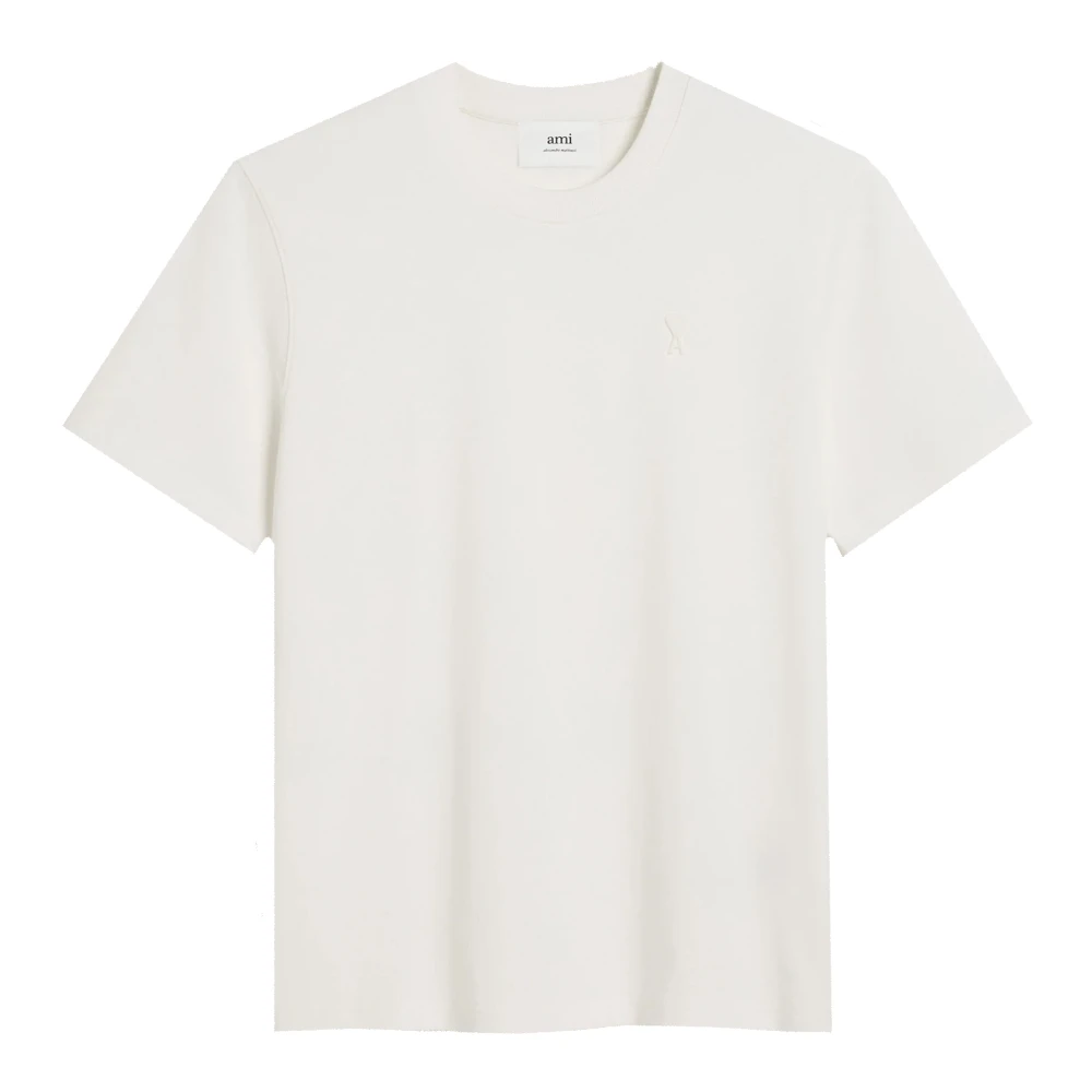 Ami Paris Stiliga T-shirts och Polos Uts027 726 White, Herr