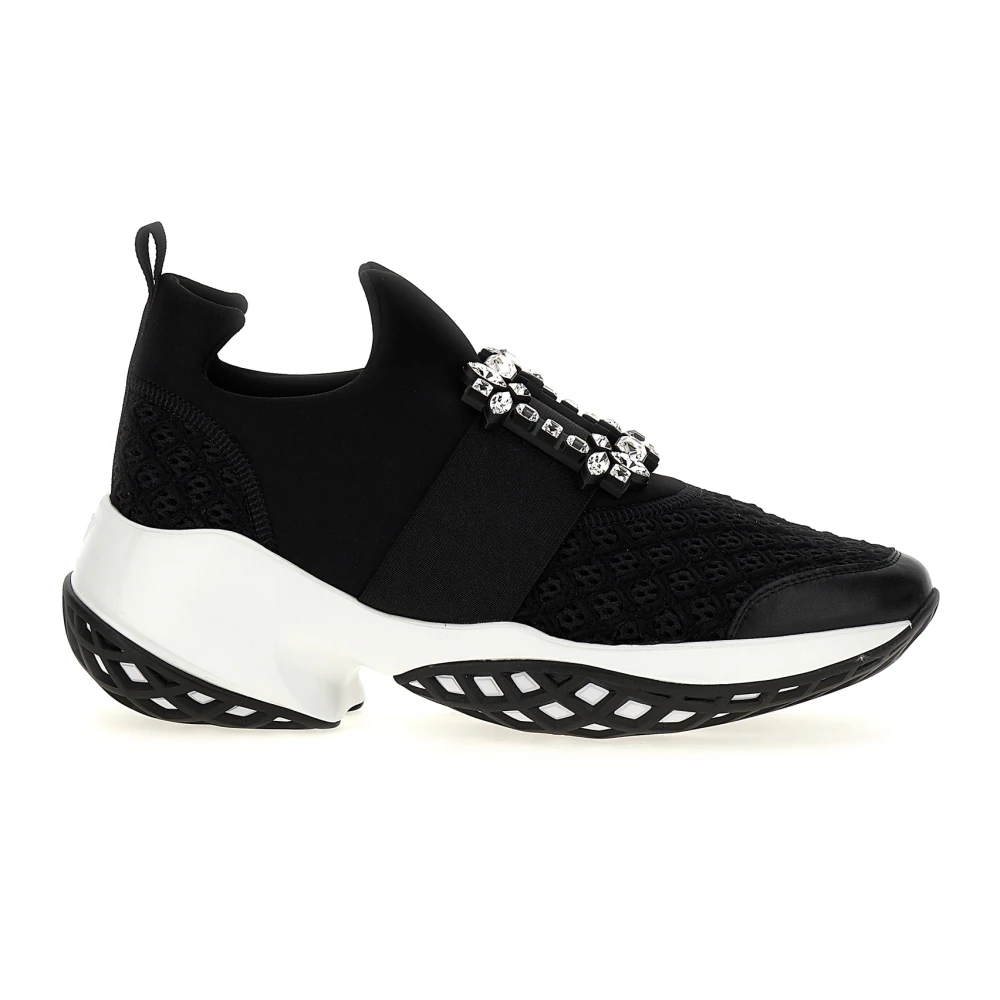 Roger Vivier Viv’ Run Sneakers Dames Schoenen Zwart