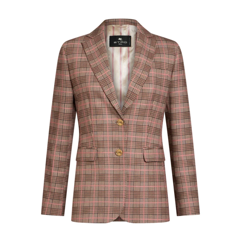 ETRO Stijlvolle Jas voor Mannen en Vrouwen Brown Dames