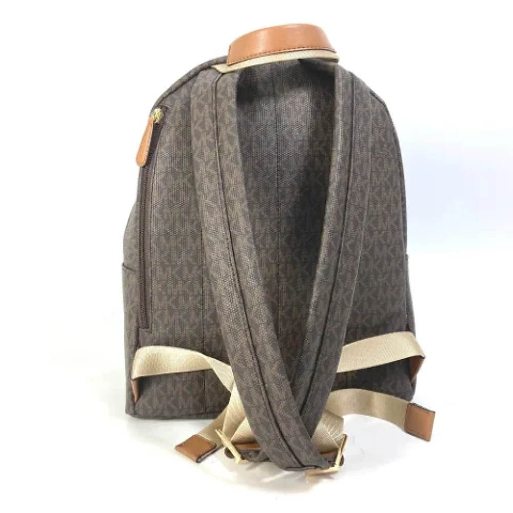 Michael Kors Pre-owned Leather backpacks Brown Dames