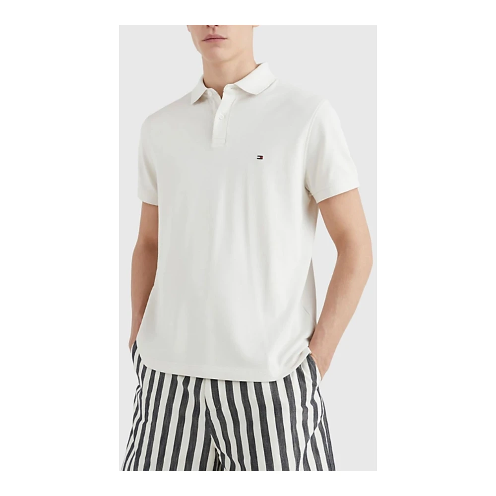 Tommy Hilfiger Klassieke Regular Polo White Heren