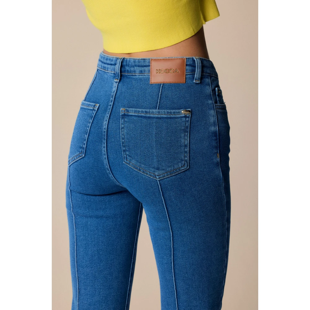 Kocca Boot-cut Jeans Blue Dames