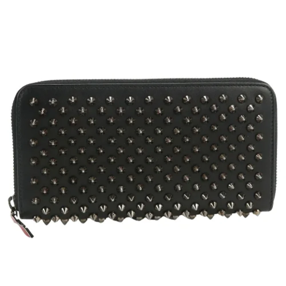 Christian Louboutin Pre-owned Leather wallets Black Dames