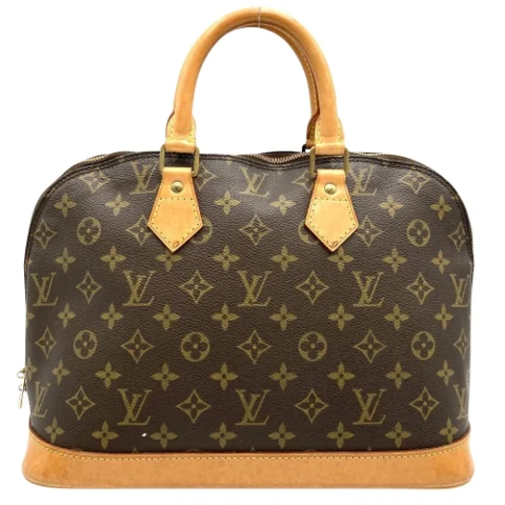 Louis Vuitton Vintage Pre-owned Canvas handbags Brown Dames