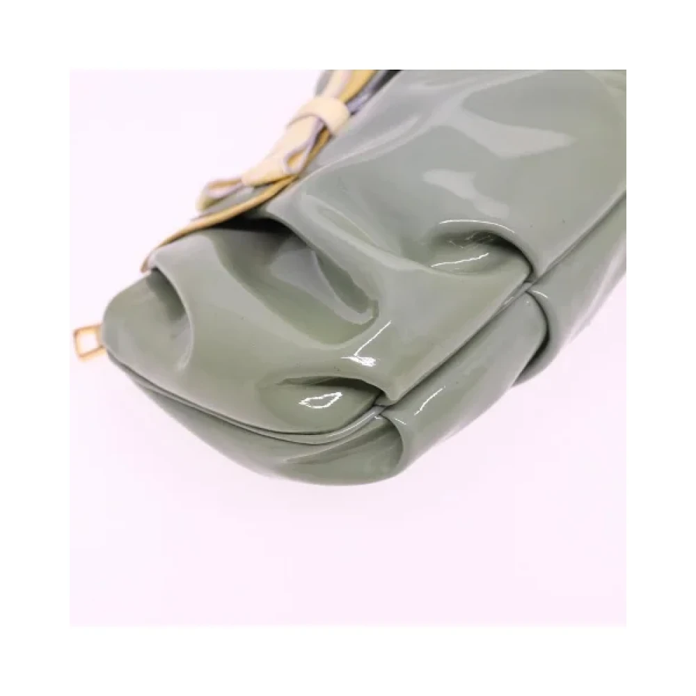 Prada Vintage Pre-owned Fabric prada-bags Green Dames