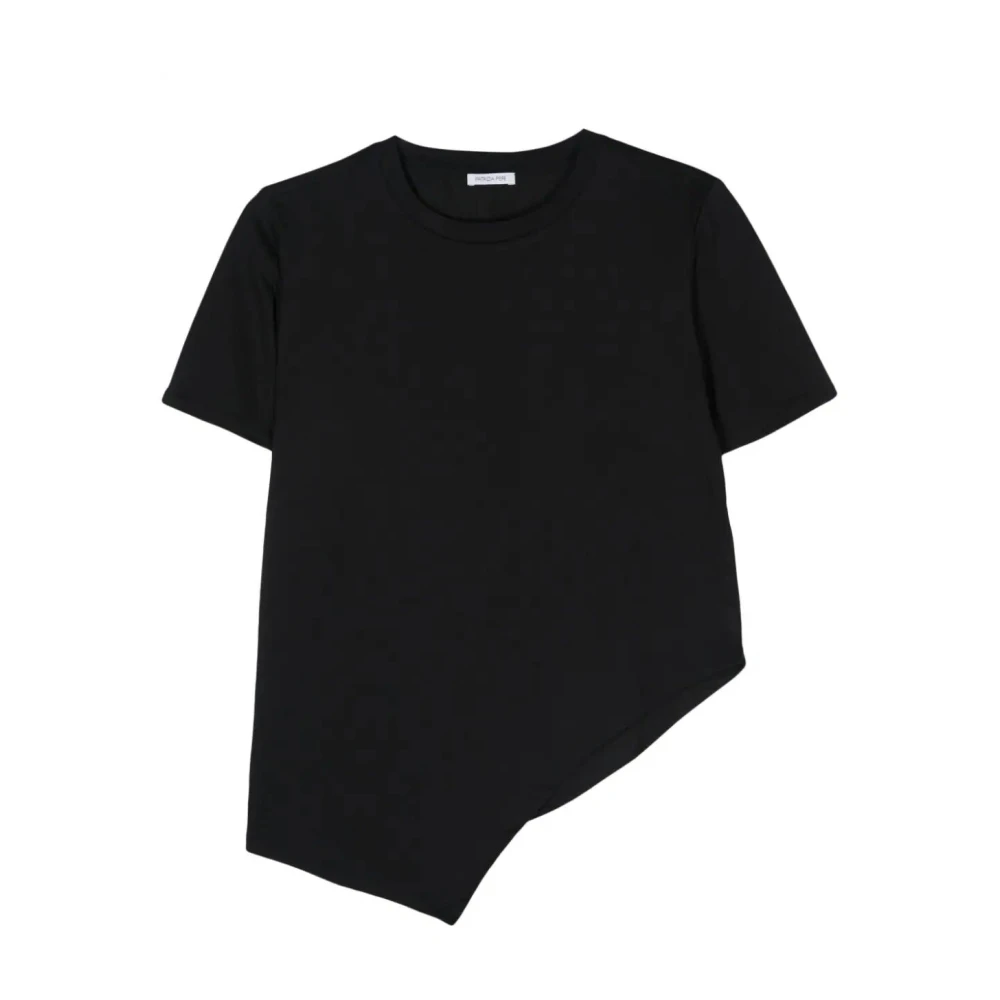 PATRIZIA PEPE K103 Nero T-Shirt Black Dames