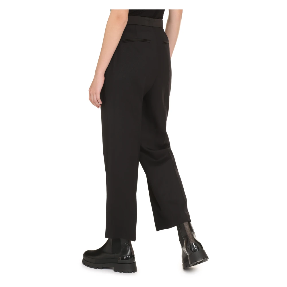 Hugo Boss Op maat gemaakte broek met achterzakken Black Dames