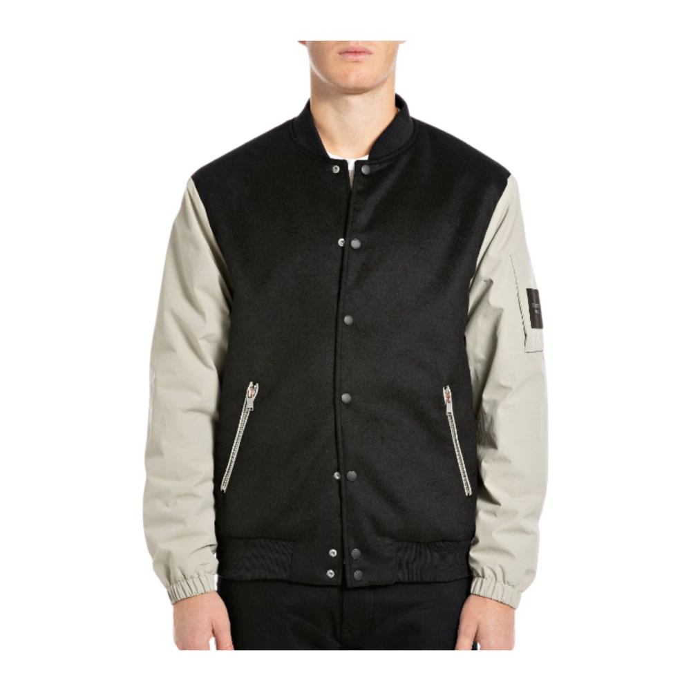 Replay Zwarte Jas M8424.000.85012 Black Heren