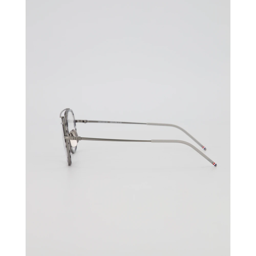 Thom Browne Lichtgrijs Aviator Optische Bril Gray Unisex