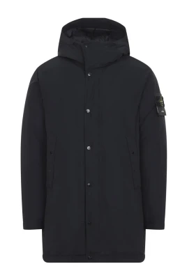 Lång vadderad parkas
