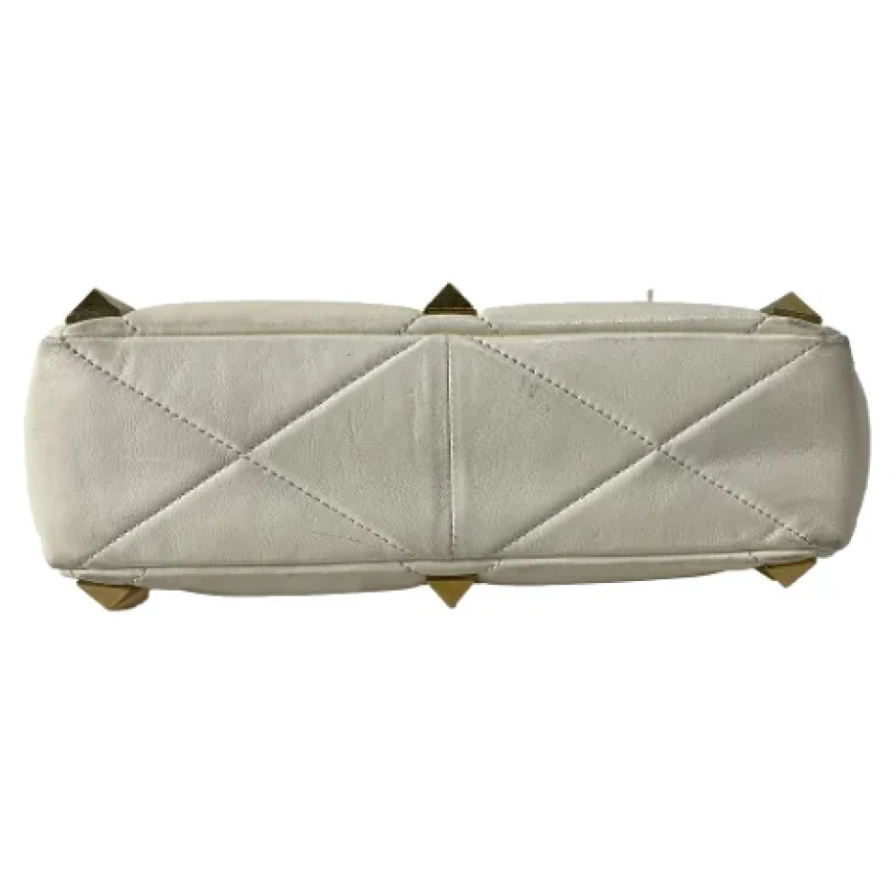 Valentino Vintage Pre-owned Leather shoulder-bags White Dames