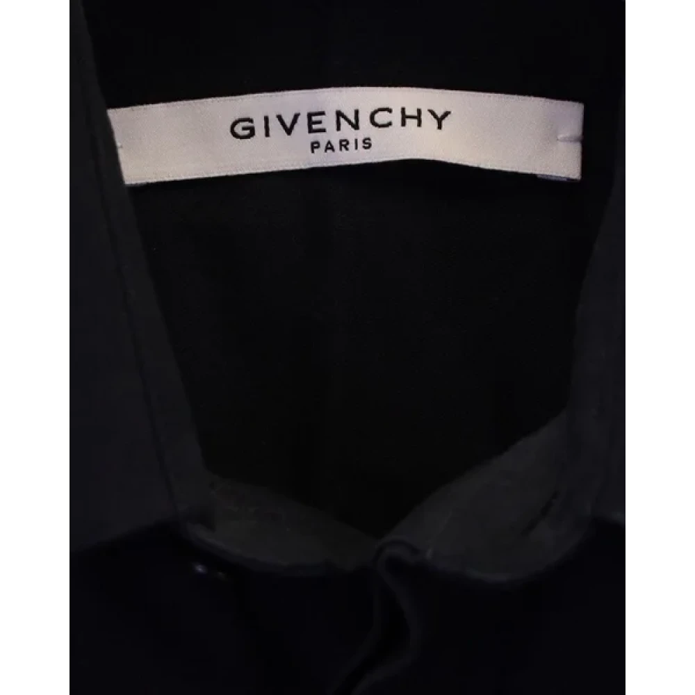 Givenchy Pre-owned Cotton tops Blue Heren
