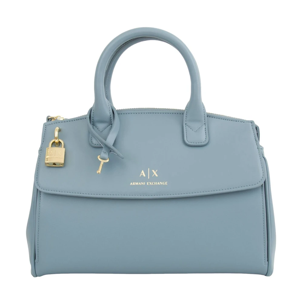 Armani Exchange Blauwe Tote Tas voor Vrouwen Blue Dames