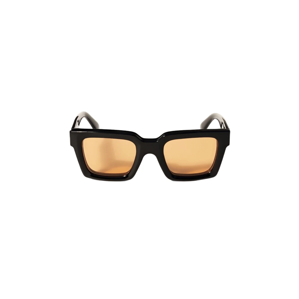 Off White Unisex Black Ow9000 Clip On - Sunglasses - 50 Mm - Accessories