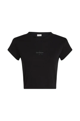 Randig kortärmad T-shirt