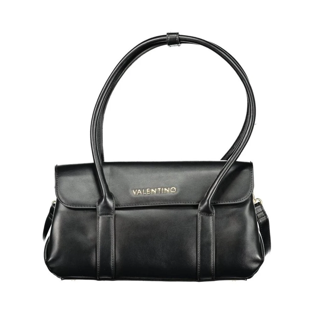 Valentino Polyethylene Handbag With Top Handle - Female - Handbags - Black - One Size - Bags
