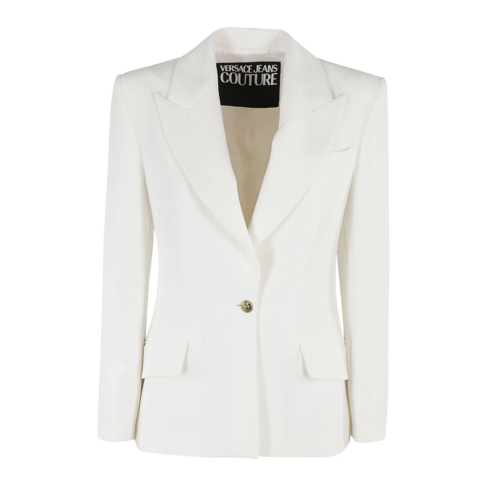 Versace Jeans Couture Stijlvolle Buckles Cady White Dames