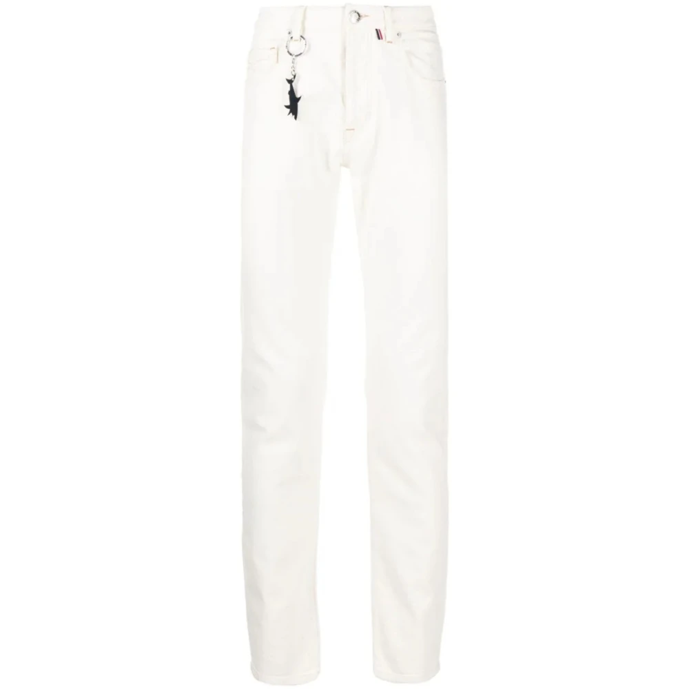 PAUL & SHARK Straight Jeans White Heren