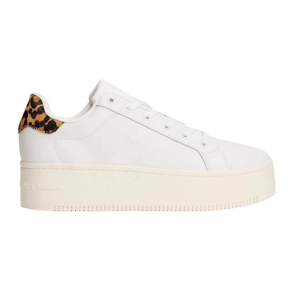Tommy Jeans Women's White Sneaker Pelle