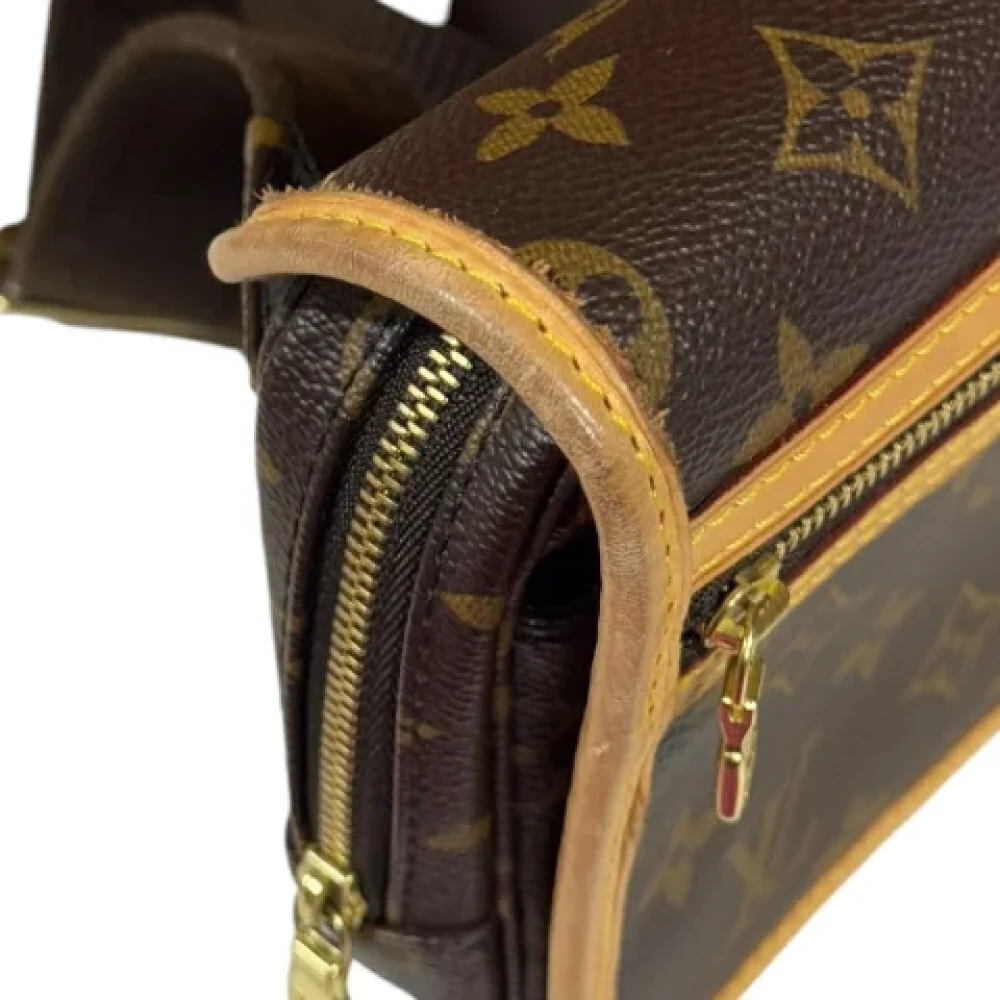 Louis Vuitton Vintage Pre-owned Canvas crossbody-bags Brown Dames