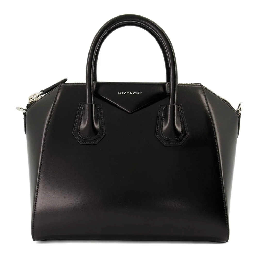 Givenchy Women's Black Handbags, One Size, Leather Handbag With Zip Closure