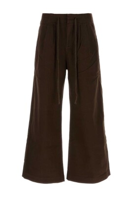 brown-stretch-cotton-cinch-pant