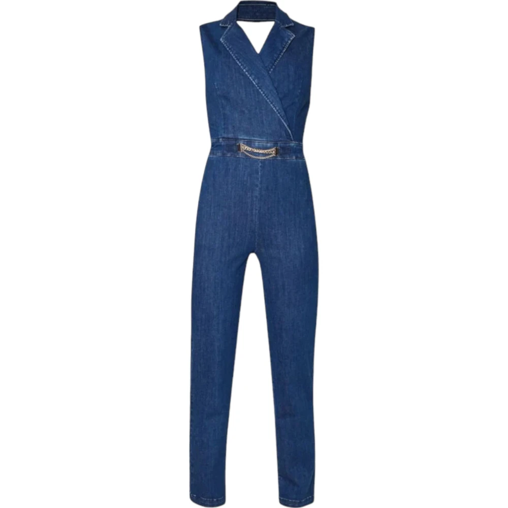 Liu Jo Blauwe Overall Dameskleding Ss24 Blue Dames