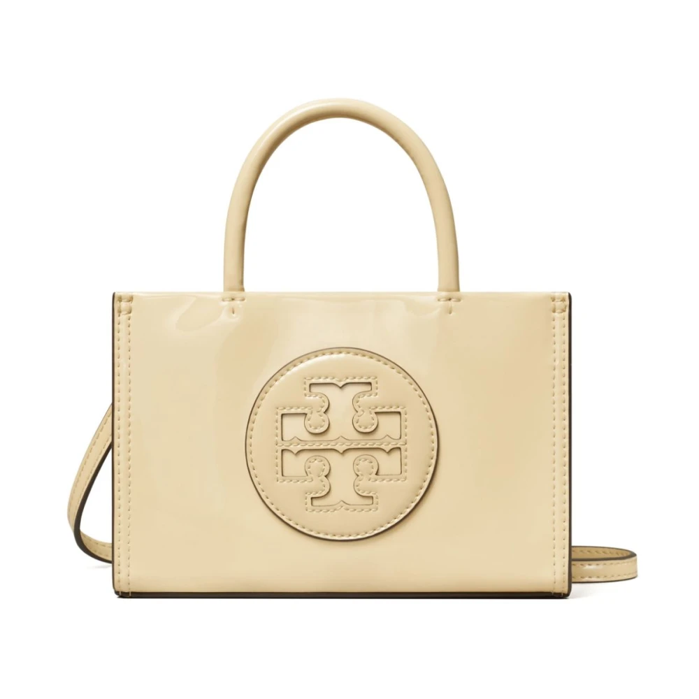 TORY BURCH Totes & shoppers Ella Bio Mini Shopper Bag Nylon Beige in beige