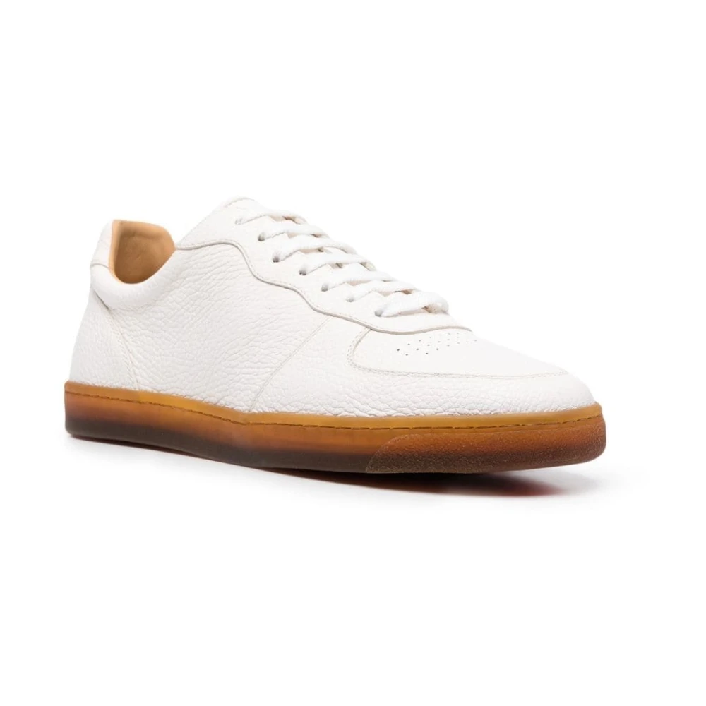 BRUNELLO CUCINELLI C6280 Sneakers Stijl en Comfort Gecombineerd White Heren