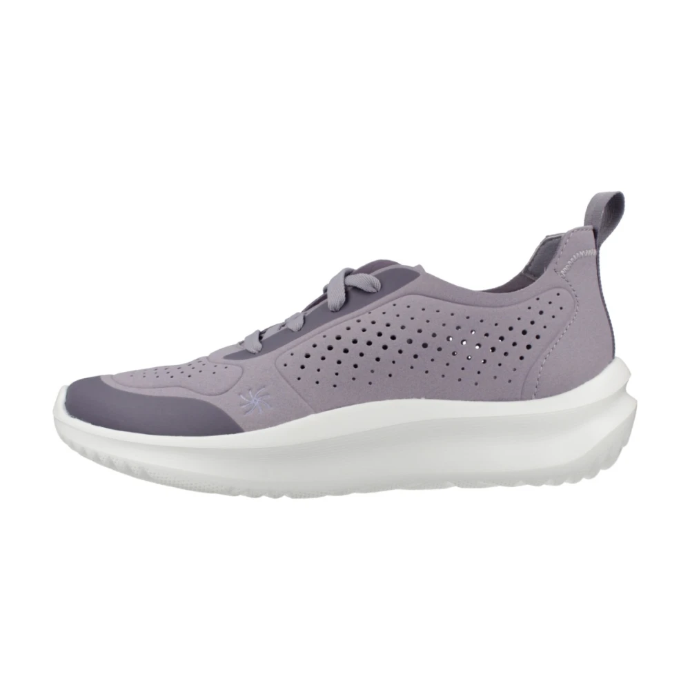 Clarks Zapatos Deportivos Dames Schoenen Paars
