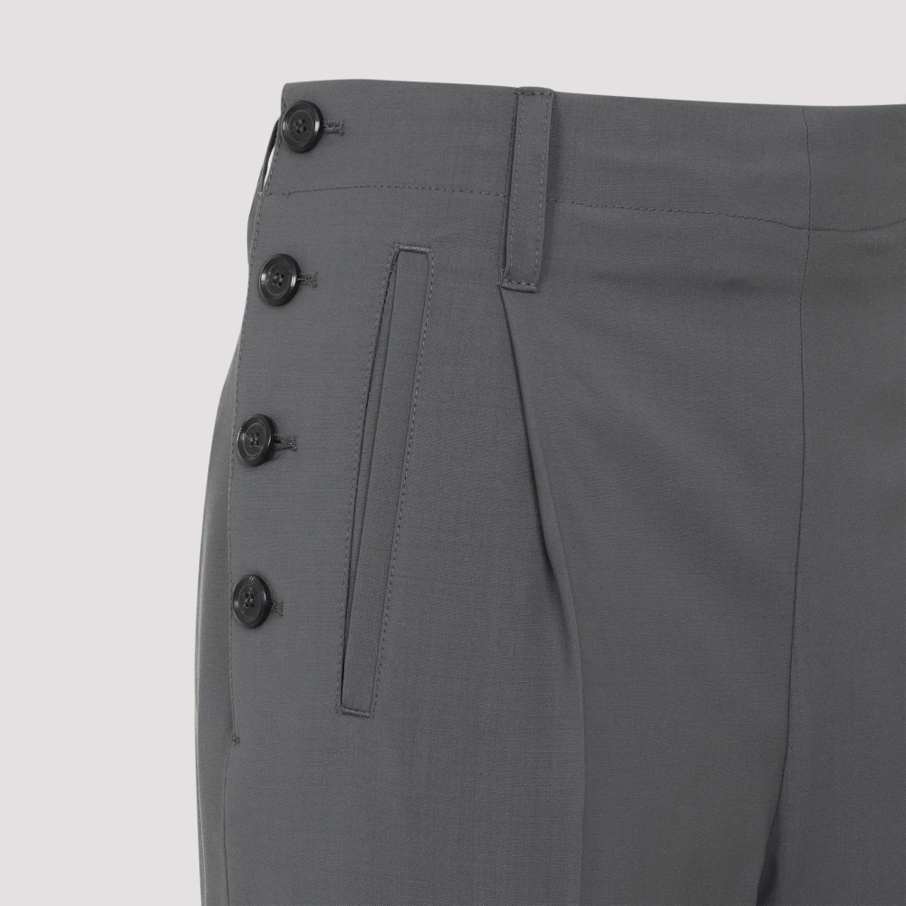 Moschino Grijze Casual Broek Gray Dames