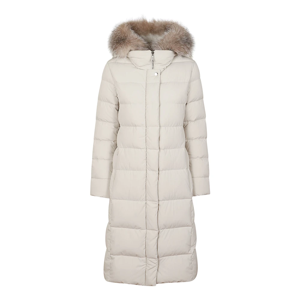 Moorer - Coats > Parkas - White - Moorer - Modalova