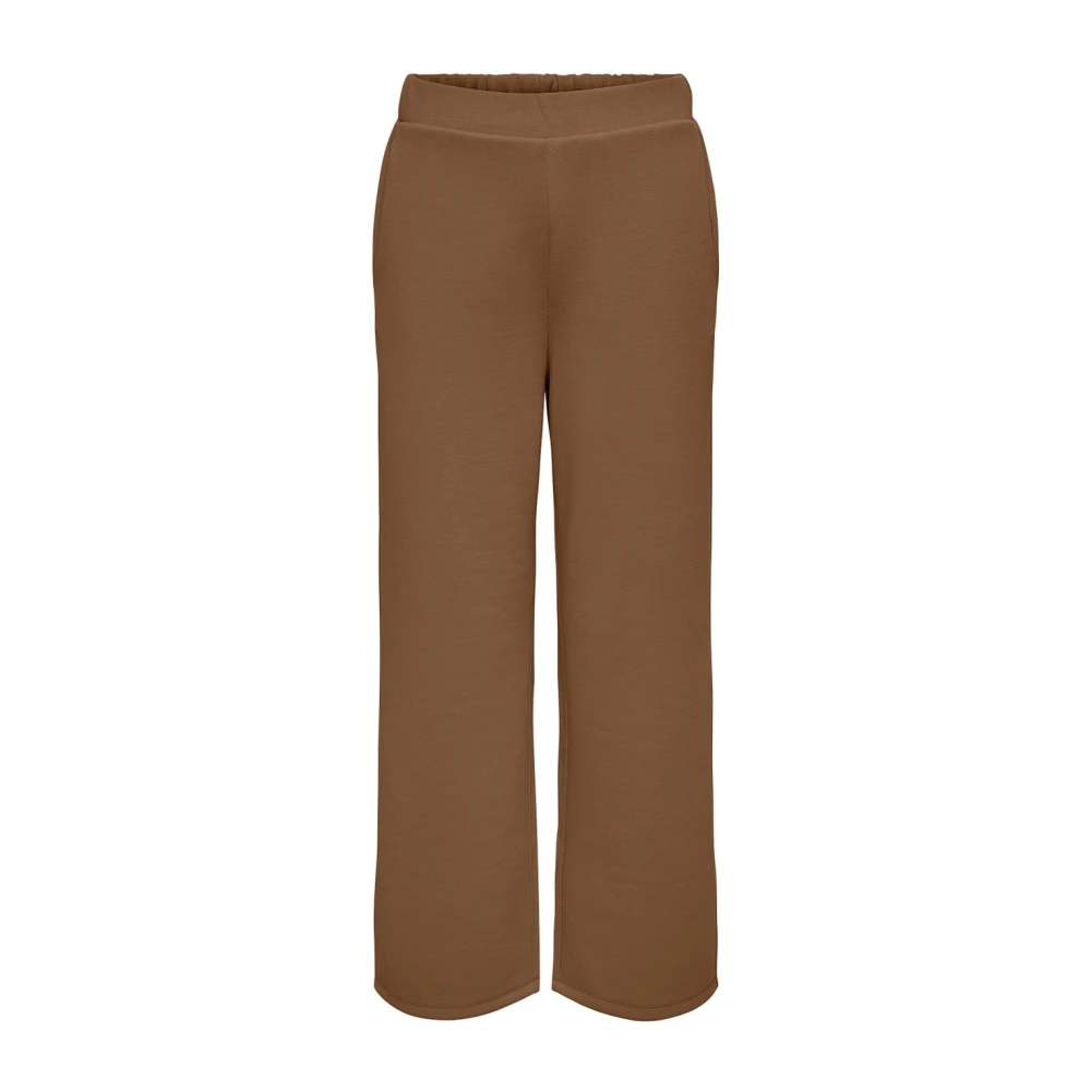 Only Stijlvolle Herenbroek Brown Dames