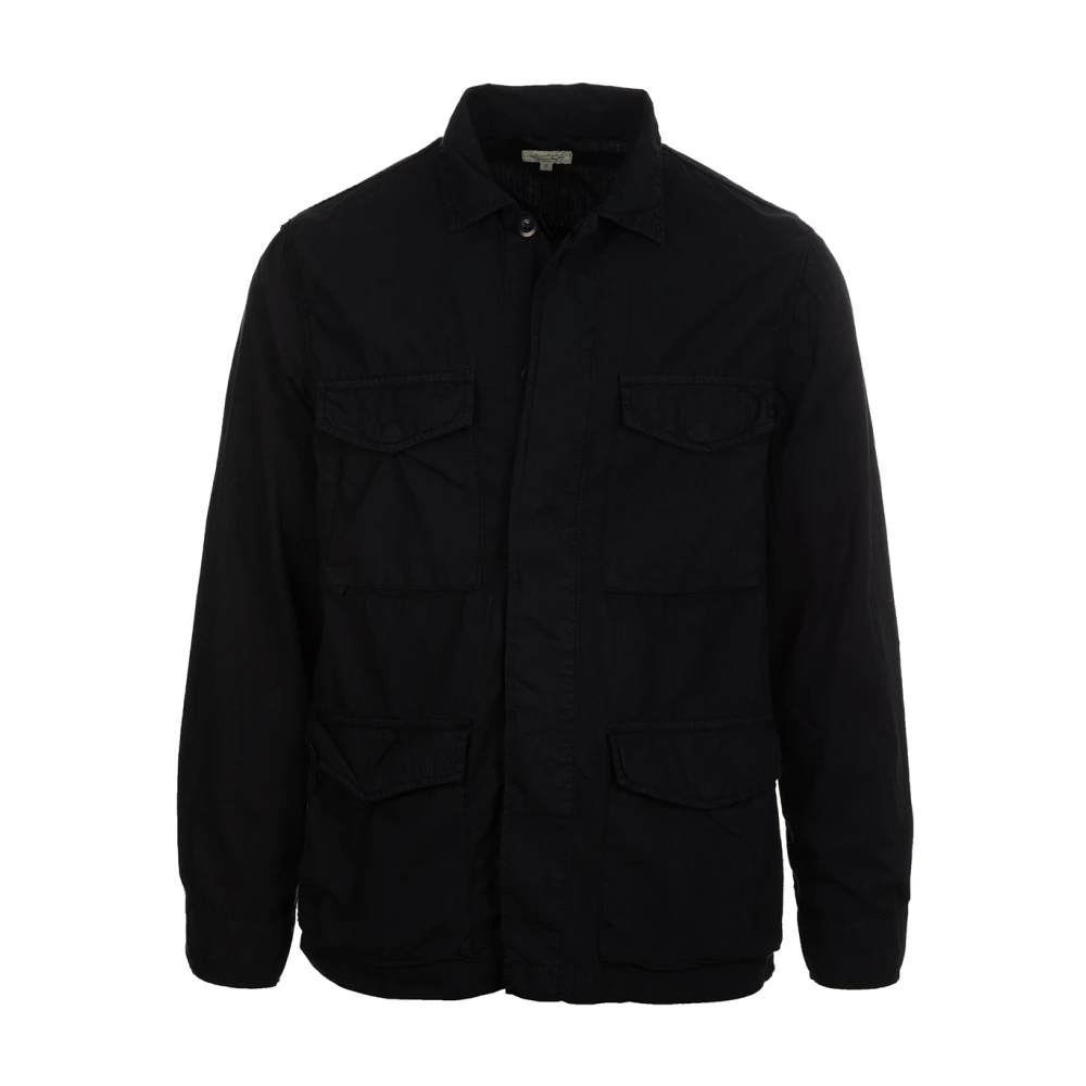 Hartford Blauwe Jassen Jamwood Stijlvolle Buitenkleding Blue Heren