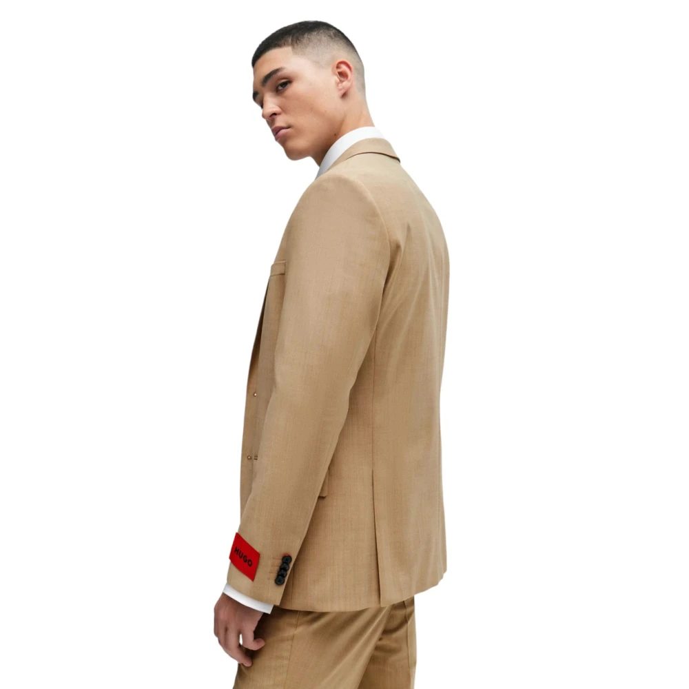 Hugo Boss Stijlvolle Herenjassen Beige Heren
