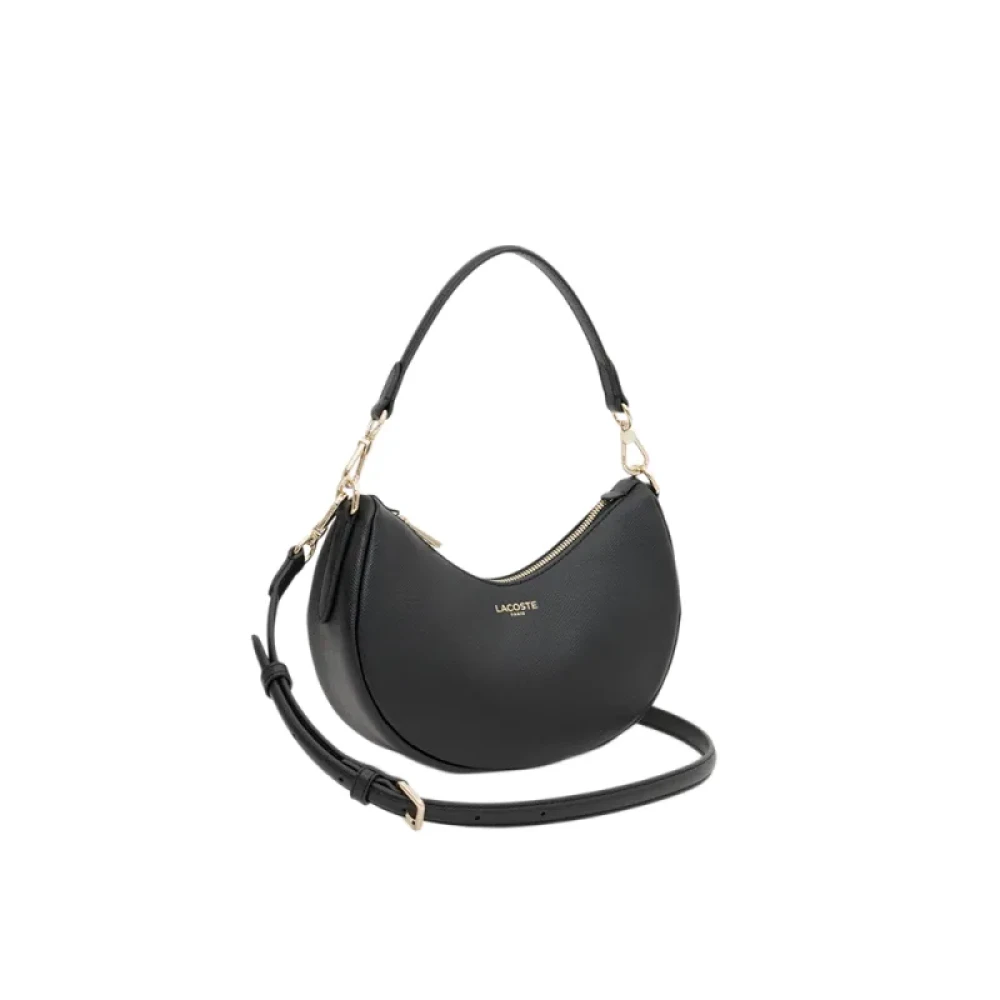 Lacoste Donna Nero Borse, Taglia Unica, New,