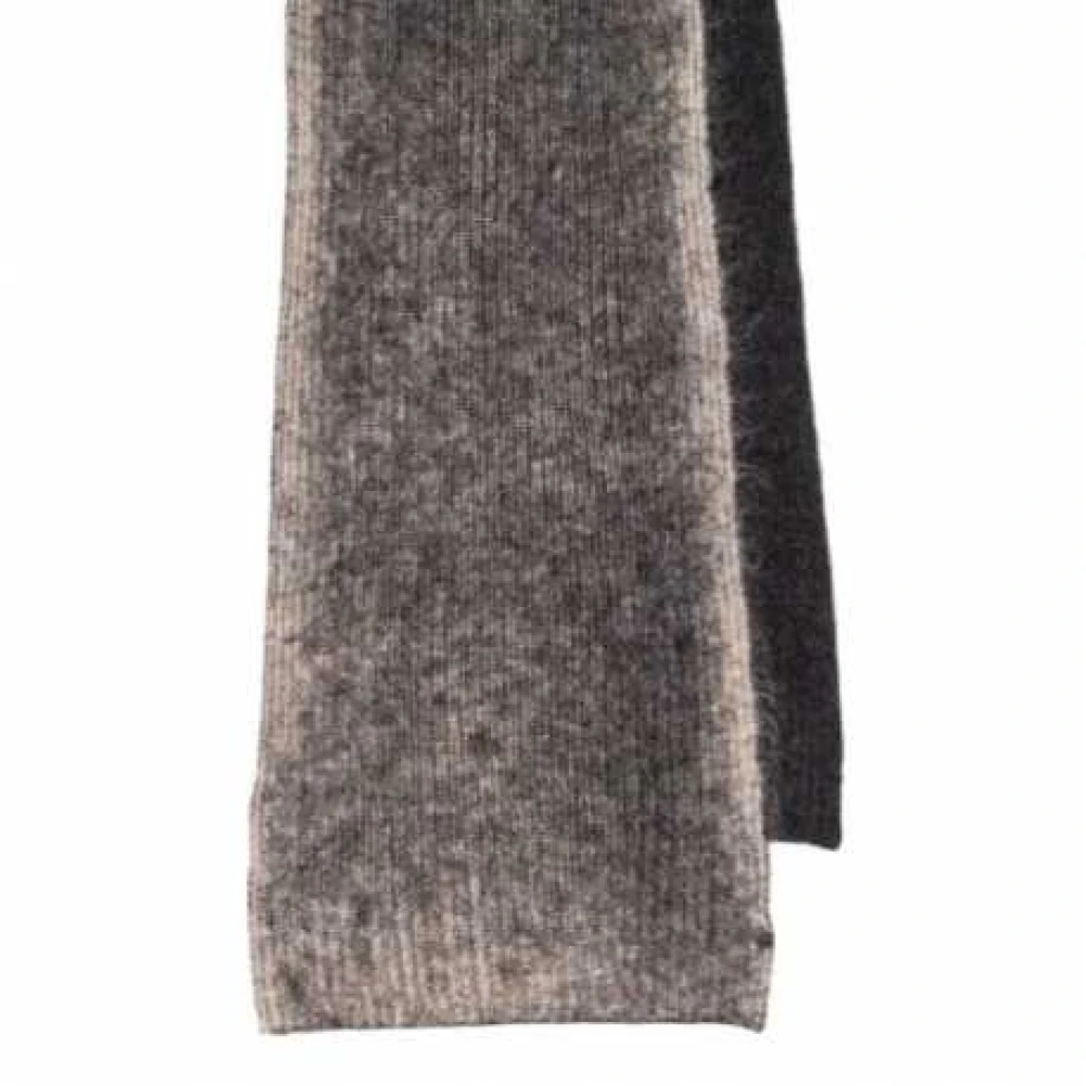 Paul Smith Poeder Grijs Tie & Die Sjaal Gray Unisex