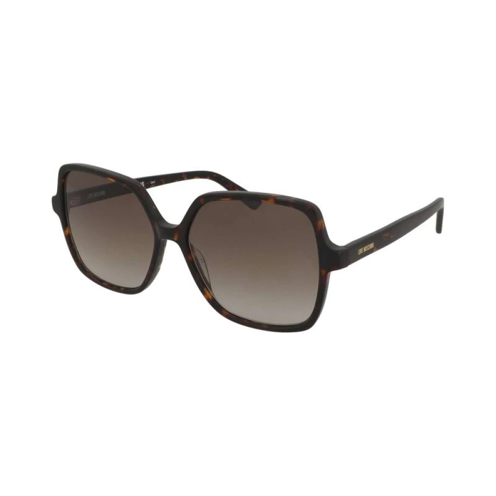 Love Moschino Unisex Brown Sunglasses, 57 Mm, Full-Rim Gradient Sunglasses