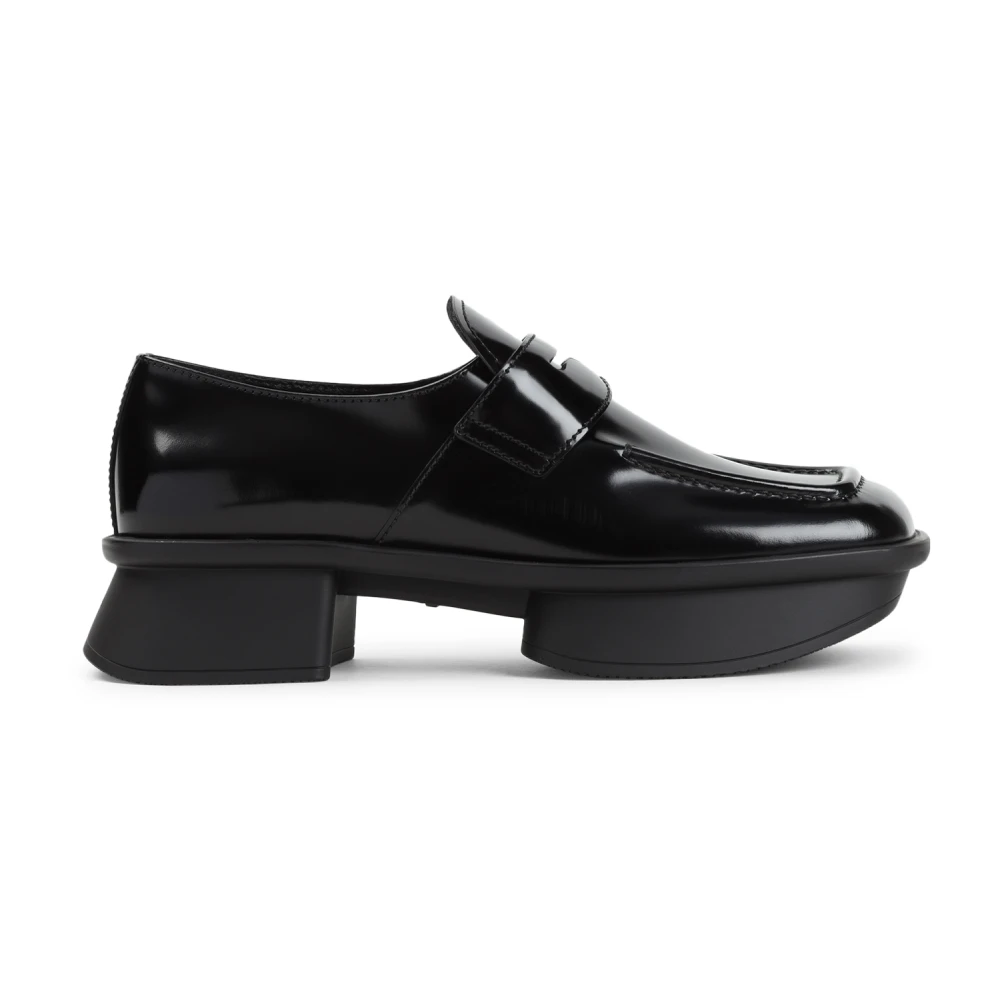 Prada Women's Black Loafers, 3 Uk, 1D985nfd040.055 Loafer