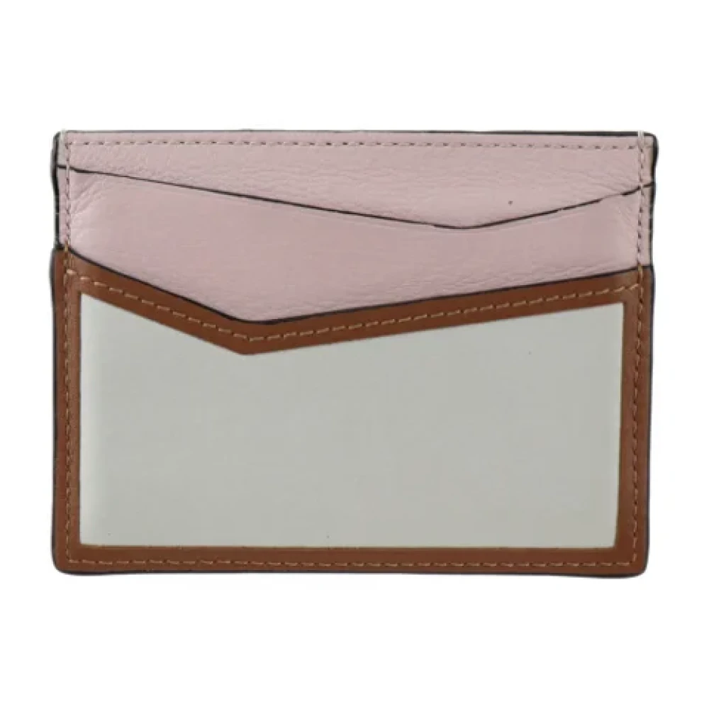 Loewe Pre-owned Leather wallets Multicolor Dames