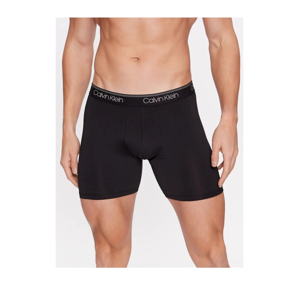 Calvin Klein 3-Pack Microfiber Stretch Boxers Black Heren