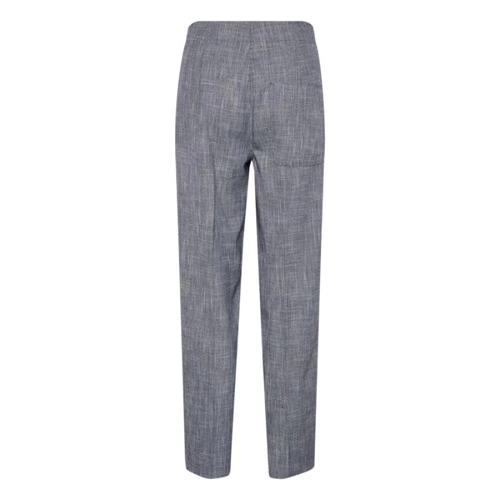 Soaked in Luxury Luxe Broek Slfarren 303360 Blue Dames