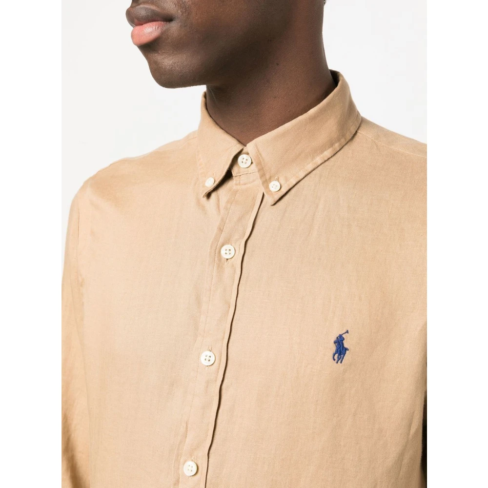 Ralph Lauren Nude & Neutrals Shirt Brown Heren