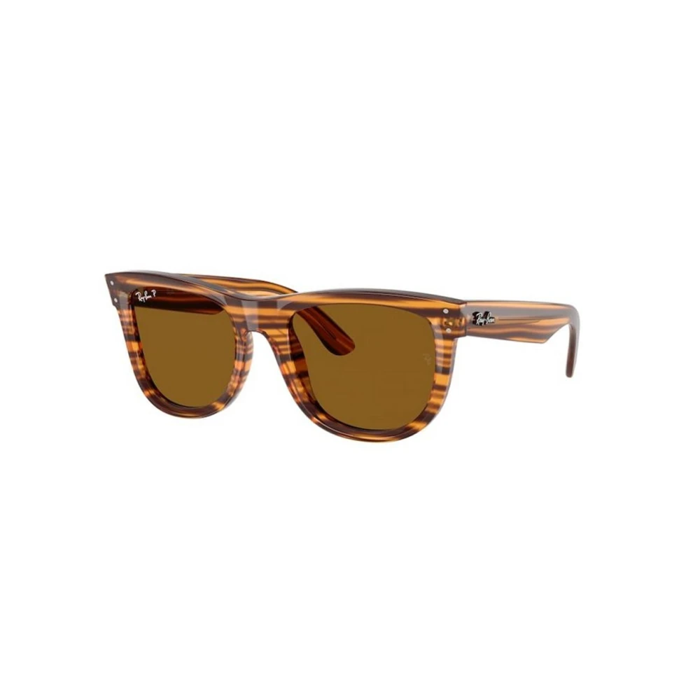 Ray-Ban Unisex Brown Sunglasses,, Authentic Wayfarer Reverse Glasses Medium
