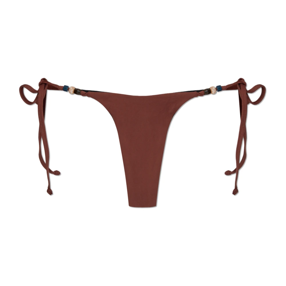 Bond-Eye Omkeerbare bikinibroek Serafina Brown Dames