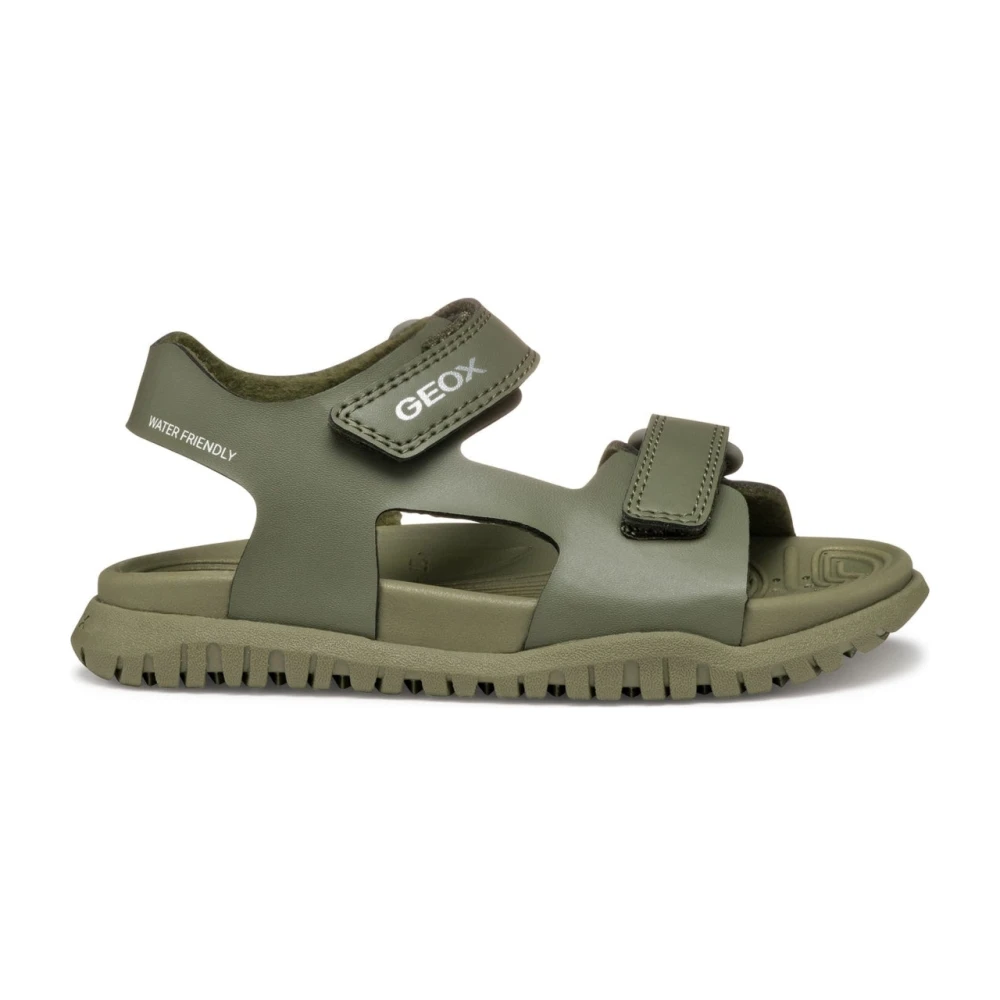 Geox Boys Green Kids Sandals Size 34 Eu