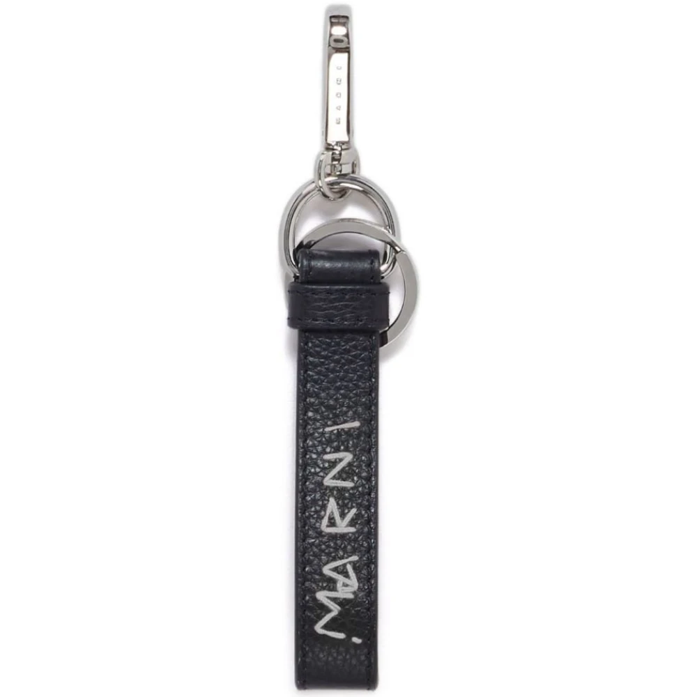Marni Unisex Black Key Holder Stylish Accessory