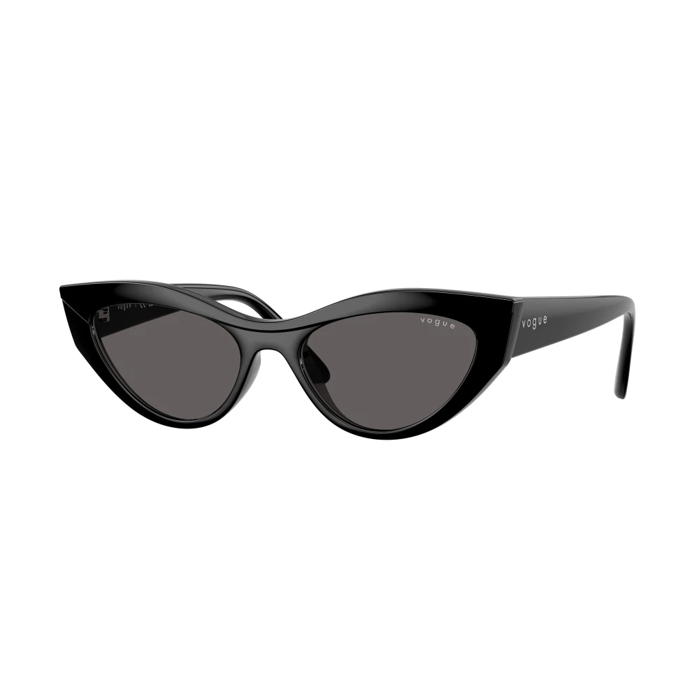 Vogue Women's Black Stylish Sunglasses In